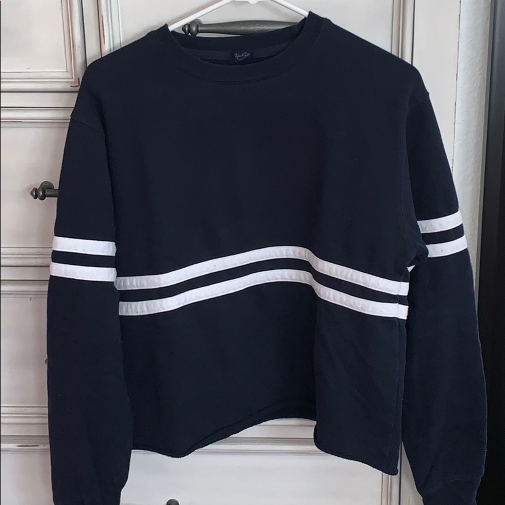 brandy melville cropped crewneck